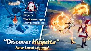Defeat Local Legend Hinjetta | Memorata Artifact & Raven&rsquo;s Legacy Treasure | Genshin Impact 6.3