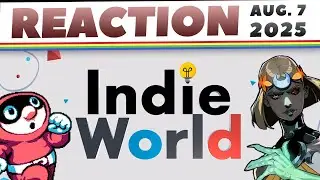 Nintendo Indie World 8.7.2025 - Live Reaction!