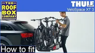 How to fit the Thule VeloSpace XT 3 + Thule VeloSpace XT Adapter