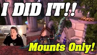 I DID IT! 1 MILLION Gold Farming Mounts ONLY!