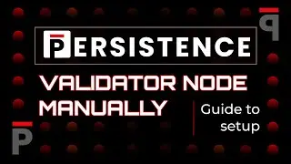 Guide To Setup | Persistence Validator Node (Manually)