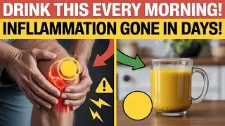 After 70: This Morning Drink Kills Inflammation & Pain | Senior Health Tips