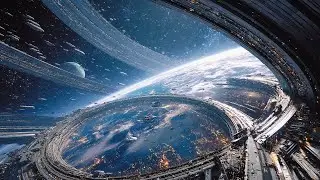 Type II Civilization 🌌⚡ | Sci-Fi Cosmic Ambient Sound of a Star-Powered World 🚀✨