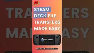 Steam Deck File Transfers Made Easy Using LocalSend #retrogaming #gaming #steamdeck #retro #steam