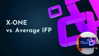 i3TOUCH X-ONE - Comparison with Average Interactive Flat Panel