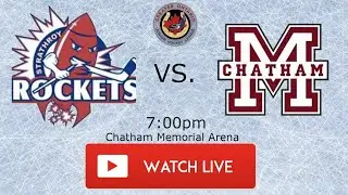 GOJHL - Strathroy Rockets @ Chatham Maroons