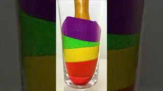 Very Satisfying and Relaxing, Kinetic Sand ASMR, Drop and squish Sand