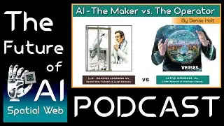 The Maker vs. The Operator  |  LLM vs. Active Inference AI