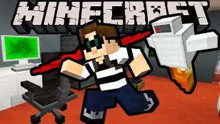 Minecraft: THE HEIST - Hack & Dash Sneak Thievery! 1.8 Adventure Map PART 1 No Mods, 3D Models