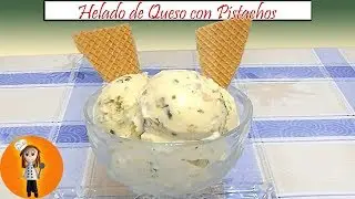 Helado de Queso con Pistachos | Receta de Cocina en Familia