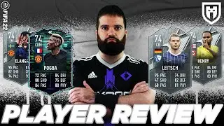 POGBA 74 FLASHBACK, LEITSCH, ELANGA E HENRY 74 SILVER STARS /// FIFA 22 PLAYERS REVIEW