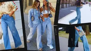 Jeans Puddle son Tendencia para Primavera- Verano 2023 🤗🌼