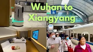 High Speed Train & Innovative robot delivery service at Hotel 😊
