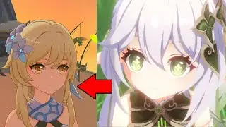 Sumeru leak Dendro Archon Kusanali Talk To Lumine - Genshin Impact