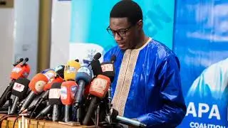 Ouverture de campagne : Suivez le discours de moativation di candidat Pape Djibril Fall