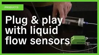 Plug and play with Sensirion's liquid flow sensors