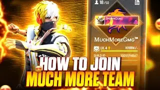 HOW TO JOIN V BADGE GUILD || HOW TO JOIN MUCH MORE TEAM || HOW TO JOIN V BADGE GUILD ❤️&zwj;🔥🫣