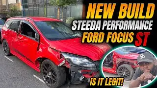Rebuilding the official STEEDA PERFORMANCE Ford focus ST build Ep.1 | Taking delivery & Damages