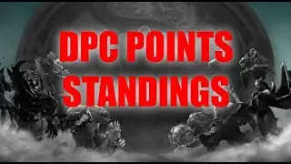 DPC Points Standings Checkpoint after Tour 1