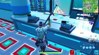 Fortnite - Fortbyte #59 Accessible with Durr! Emoji inside Pizza Pit restaurant