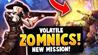 Overwatch Volatile Zomnics! - *NEW* Junkenstein's Revenge Challenge Mission!