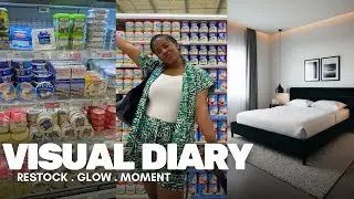 #vlog VISUAL DIARY | Restock, Glow & Peaceful Moments ✨ Aesthetic Lifestyle Vlog