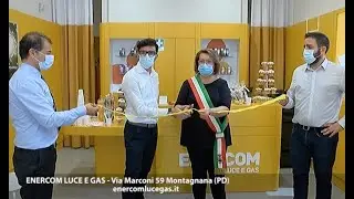 Enercom Luce e Gas inaugura un nuovo Negozio a Montagnana (Padova)