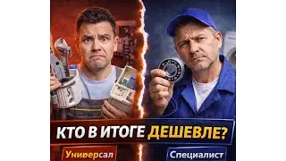 Универсальный мастер vs специалист — кто реально экономит деньги