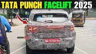 2025 Tata Punch Facelift Interior & Rear Leaked, Punch Top Model Big Changes || All Details | boby g