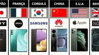 Marcas de celular de pa&iacute;s diferentes @showdedatas