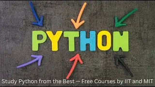 Study Python from the Best &mdash; Free Courses by IIT and MIT #python #shortvideos #shorts