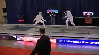 2018 Div I Nationals Men's Epee Gold: Ewart vs. Kraft
