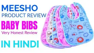 Buy Bibs for Babies online at best prices in India | genuine Meesho Product Review | Lillyfuns