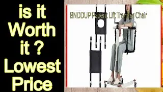 BNDDUP Patient Lift Transfer Chair Features - Important Information