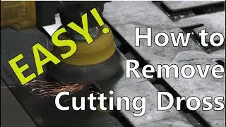 Don't let the SAFETY GUY see this tip to remove DROSS