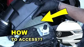 Дышите легко! Замена воздушного фильтра двигателя Acura RDX (2019-2020) &mdash; своими руками и сэконом...