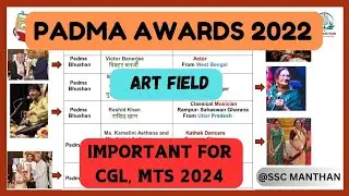 Imp Padma Awards 2022 👉👉//CGL , MTS //