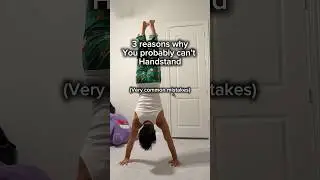 Handstand mistakes #fitness #calisthenics #motivation #handstandtutorial #homeworkout #shorts