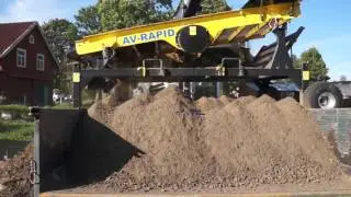 AV RAPID siktverk/sorteringsverk med TEREX TW110