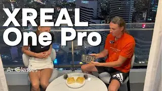 Распаковка AR-очков Xreal One Pro + камера; проверка на Vivo V60, iPhone Pro , ноутбуке Lenovo Yoga