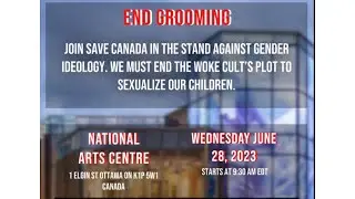 Canadian Free Living going live! National arts centre, protest government sponsored drag story time