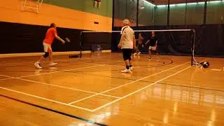 Highlights - South Horizons Badminton(22-11-2025) R0000772-白衣人Front court Backhand Smash 