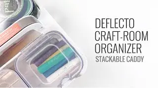 Craft Room Organizer/Storage | Deflecto Stackable