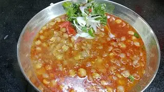 Bazar Jaisa Chanay Ka Aalan 😍 | White Chickpeas Curry | Full Street Style Taste 