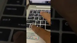 Как отключить клавишу FN (выключить подсветку) на ноутбуке HP #техно #хакинг #ярлыки #короткиевидео