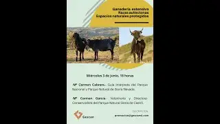 Primer encuentro online Gescan: Ganadería extensiva y espacios naturales protegidos