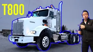 IN STOCK - 2019 Kenworth T800 Extended Daycab, Cummins X15, Manual 18 spd & Heavy Spec