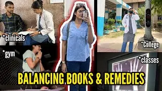 A DAY IN A LIFE OF A BHMS STUDENT🩺🥼| NHMC DELHI
