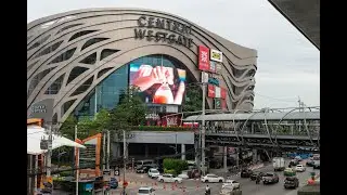 [4K] Walking tour inside Central Plaza Westgate a shopper's paradise near Talad Bang Yai