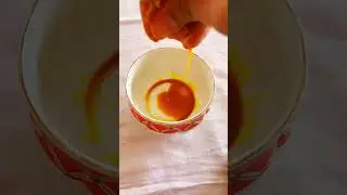 Pigment extraction from Butea flowers! #naturalpigment #pigment #flowerpetals #watercolorfloral